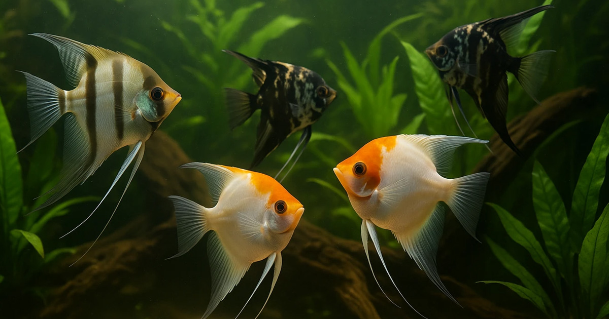 Marble Angelfish